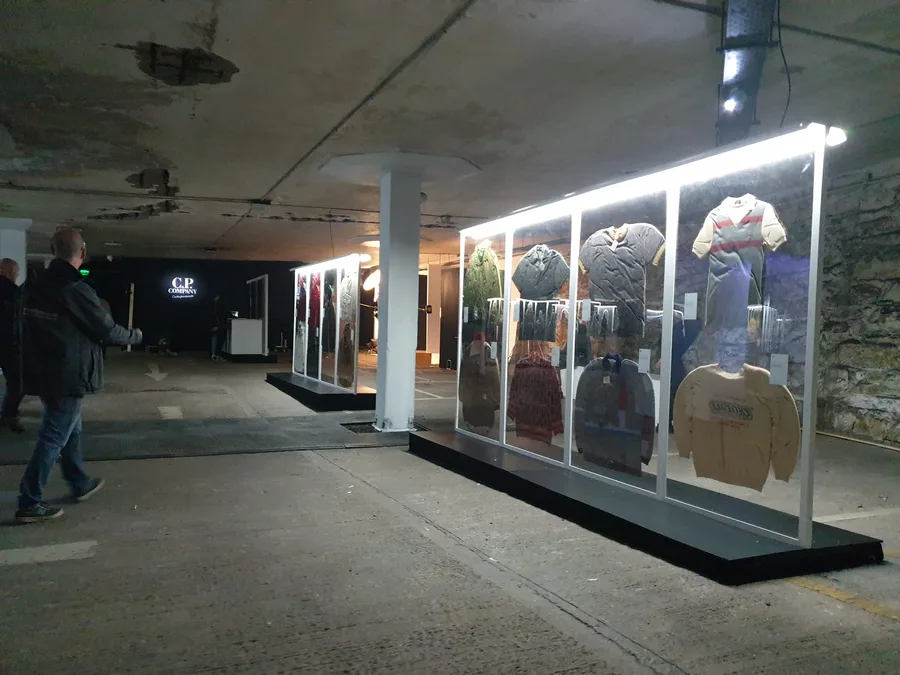Wide view of the exhibition